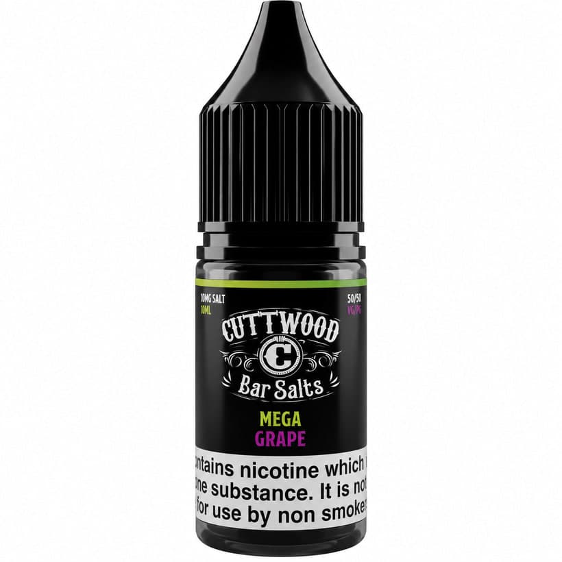 Cuttwood Bar Salts Mega Grape Nic Salt E-Liquid 10ml
