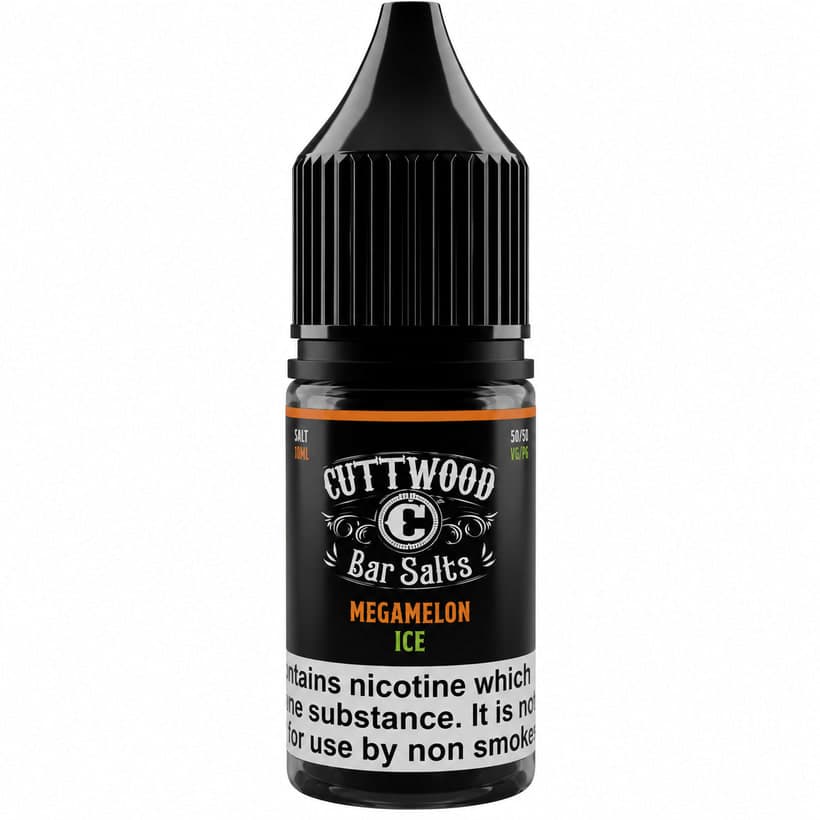 Cuttwood Bar Salts Megamelon Ice Nic Salt E-Liquid 10ml