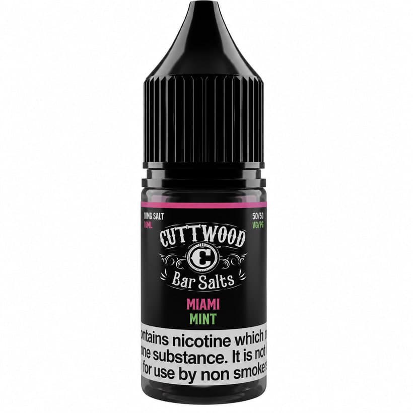 Cuttwood Bar Salts Miami Mint Nic Salt E-Liquid 10ml