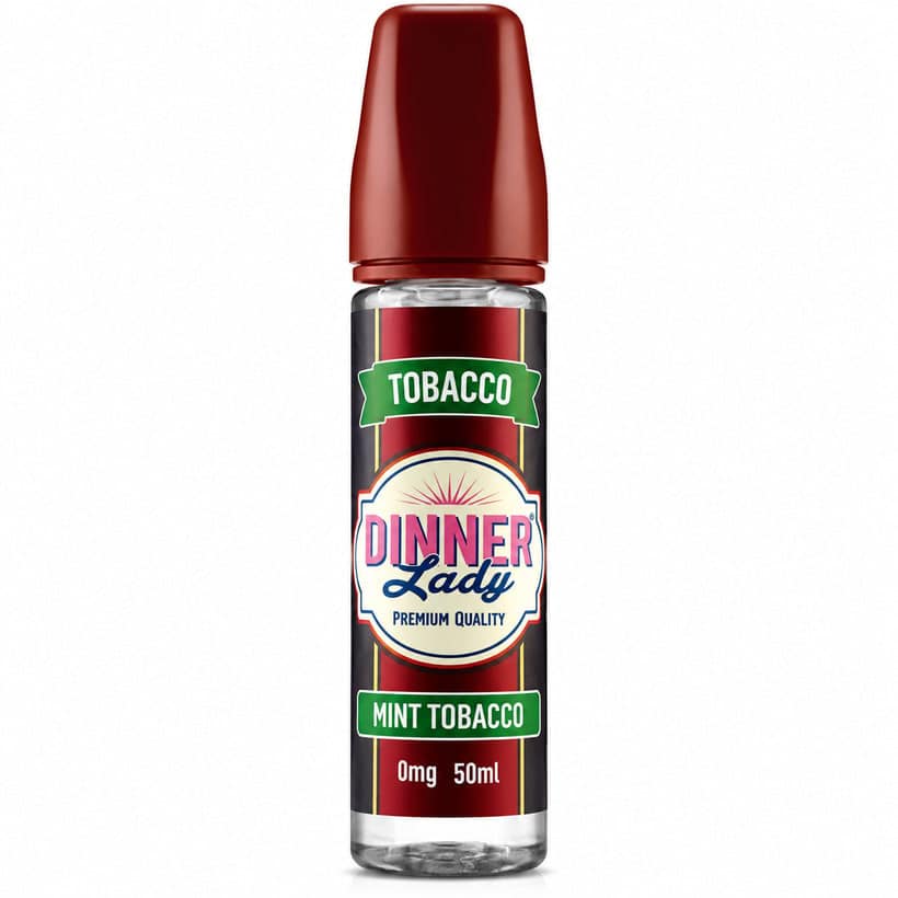 Dinner Lady Mint Tobacco E-Liquid 50ml Shortfill