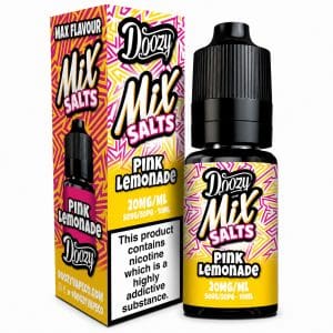 Doozy Mix Salts Pink Lemonade Nic Salt 10ml E-Liquid