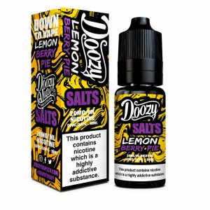 doozy salts lemon berry pie nic salt e-liquid 10ml
