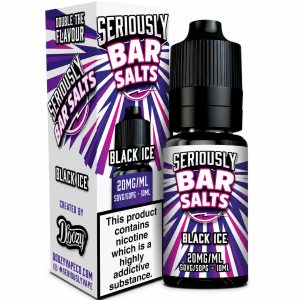 Doozy Seriously Bar Salts Black Ice Nic Salt 10ml E-Liquid