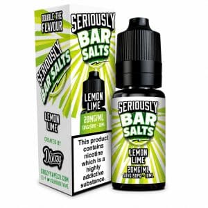 Doozy Seriously Bar Salts Lemon Lime Nic Salt 10ml E-Liquid