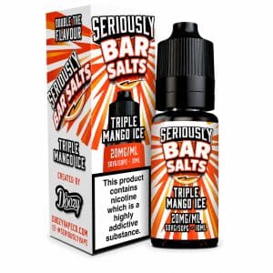 Doozy Seriously Bar Salts Triple Mango Ice Nic Salt 10ml E-Liquid