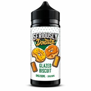 Doozy Seriously Donuts Glazed Biscuit 100ml Shortfill E-Liquid