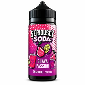 Doozy Seriously Soda Guava Passion 100ml Shortfill E-Liquid