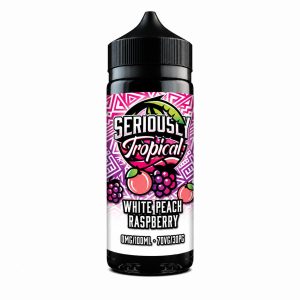 Doozy Seriously Tropical White Peach Raspberry 100ml Shortfill E-Liquid