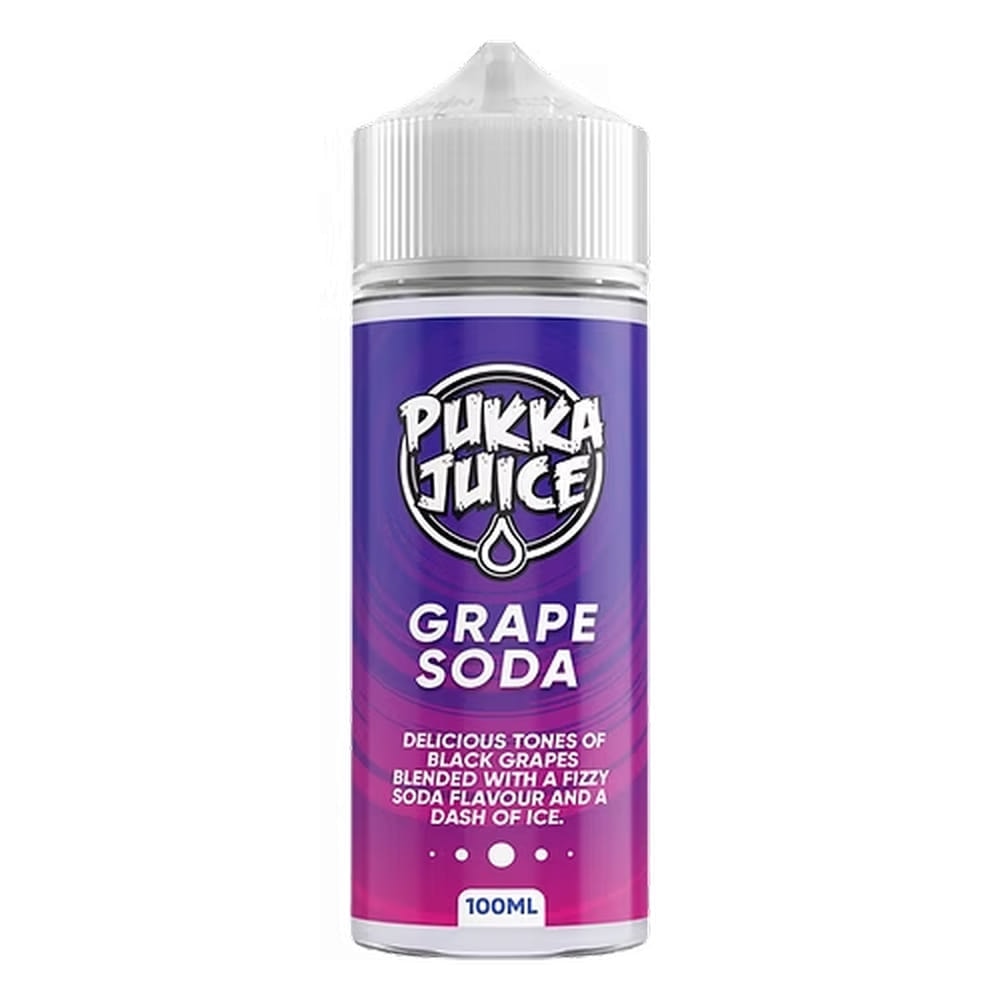 Pukka Juice Grape Soda E-Liquid 100ml Shortfill