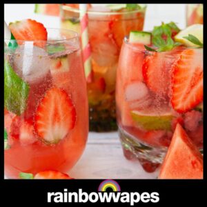 Green Mint Strawberry & Watermelon cloud chaser