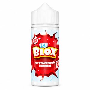 Ice Blox Strawberry Banana 100ml Shortfill E-Liquid