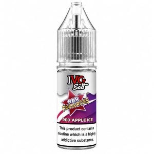IVG Bar Favourites Red Apple Ice Nic Salt 10ml E-Liquid
