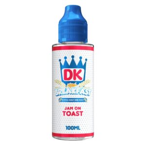 jam on toast shortfill e-liquid by donut king dk breakfast 100ml