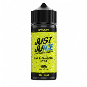 Just Juice Kiwi & Cranberry On Ice 100ml Shortfill E-Liquid