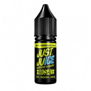 Just Juice Kiwi & Cranberry On Ice Nic Salt 10ml E-Liquid