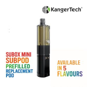 kangertech Subox subpod prefilled pods