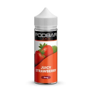 Kingston Podbar Juice Juicy Strawberry 100ml Shortfill E-Liquid