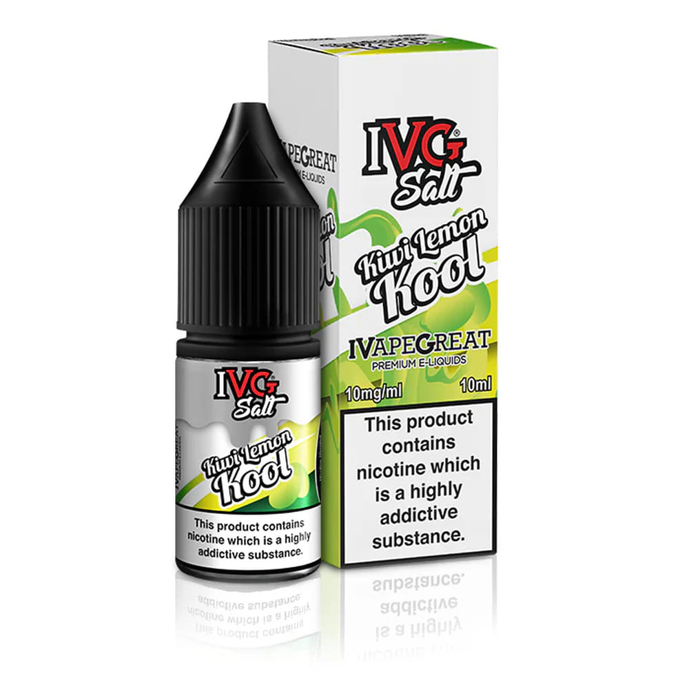 IVG Kiwi Lemon Kool Nic Salt 10ml E-Liquid