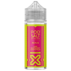 Lime Raspberry Grapefruit Nexus Shortfill E-Liquid By Pod Salt 100ml