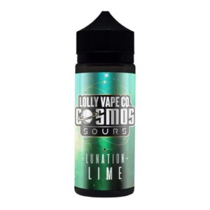 Lolly Vape Co. Cosmos Sours Lumination Lime E-Liquid 100ml Shortfill