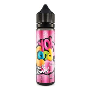 luv u hearts shortfill e-liquid by Yo! 50ml