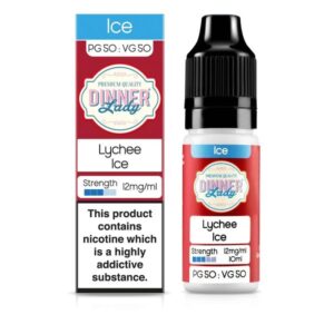 lychee ice e-liquid by dinner lady 12mg