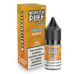 Moreish Puff Chilled Mango Nic Salt E Liquid 10ml