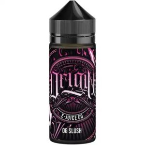 og slush shortfill e-liquid by wick liquor 100ml