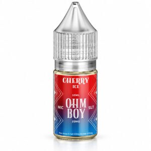 Ohm Boy Cherry Ice Nic Salt E-Liquid 10ml