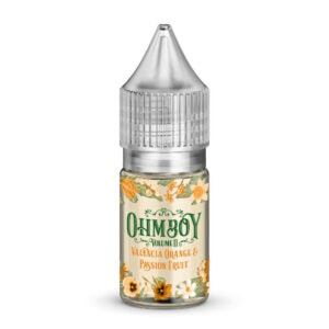 Ohm Boy Valencia Orange Passion Fruit Nic Salt E-Liquid 10ml