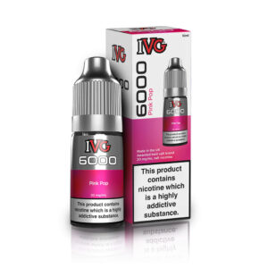 IVG 6000 Pink Pop Nic Salt 10ml E-Liquid