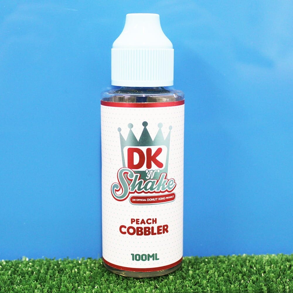 Peach Cobbler Shortfill E-Liquid By Donut King 100ml
