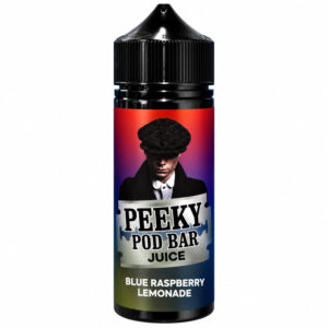 Peeky Pod Bar Blue Raspberry Lemonade E-Liquid 100ml Shortfill