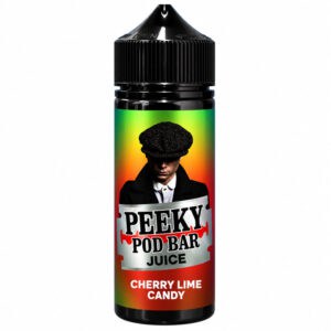 Peeky Pod Bar Cherry Lime Candy E-Liquid 100ml Shortfill