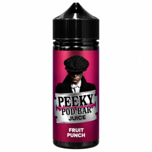Peeky Pod Bar Fruit Punch E-Liquid 100ml Shortfill
