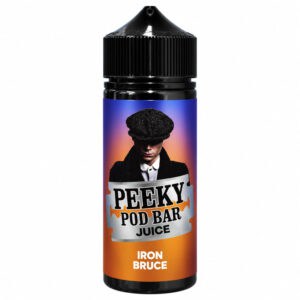 Peeky Pod Bar Iron Bruce E-Liquid 100ml Shortfill