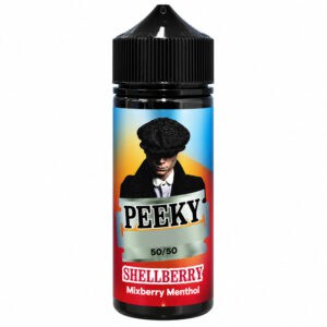 Peeky Shellberry Mixberry Menthol E-Liquid 100ml Shortfill