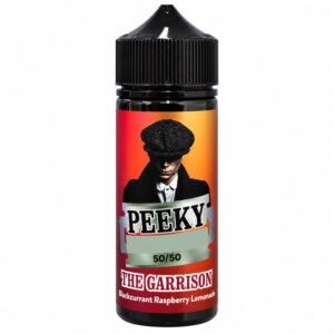 Peeky The Garrison Blackcurrant Raspberry Lemonade E-Liquid 100ml Shortfill