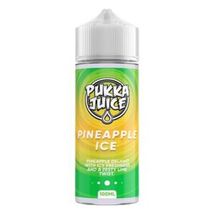 Pukka Juice Pineapple Ice 100ml Shortfill E-Liquid