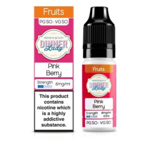 pink berry e-liquid by dinner lady 10ml 6mg