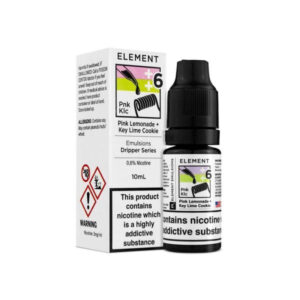 pink lemonade key lime cookie e-liquid by element 10ml