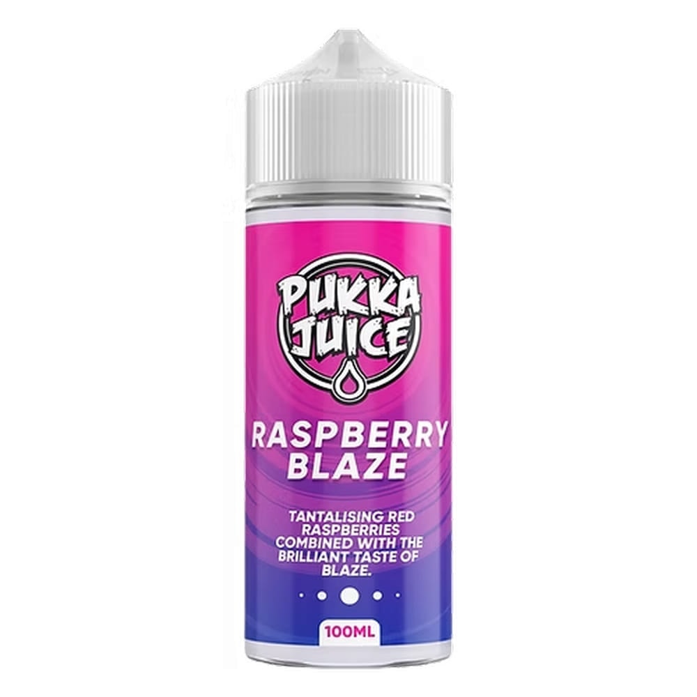 Pukka Juice Raspberry Blaze E-Liquid 100ml Shortfill