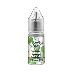 sour apple power salt e-liquid by jnp 10ml