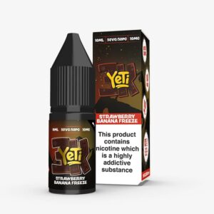 Yeti Strawberry Banana Freeze Nic Salt E-Liquid 10ml
