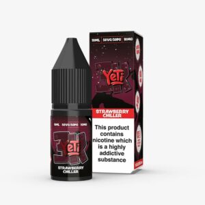 Yeti Strawberry Chiller Nic Salt E-Liquid 10ml