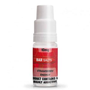 Bar Salts Strawberry Energy Nic Salt E-Liquid 10ml
