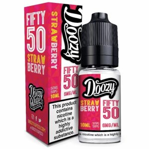Doozy Fifty 50 Strawberry 10ml E-Liquid