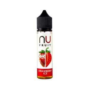 strawberry ice shortfill e-liquid by nu fruit 50ml