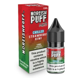 Moreish Puff Strawberry Kiwi Chilled Nic Salt E Liquid 10ml