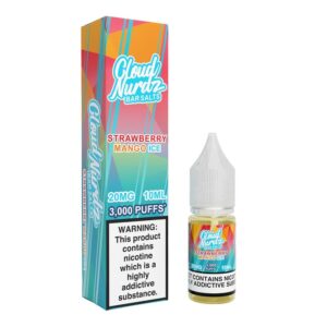Cloud Nurdz Strawberry Mango Ice 10ml Nic Salt E-Liquid